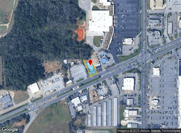  7900 Airport Blvd, Mobile, AL Parcel Map
