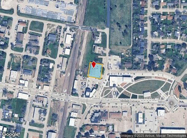 125 N Hampton Rd, Crowley, TX Parcel Map