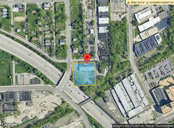  15306 Rosa Parks Blvd, Detroit, MI Parcel Map