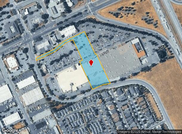  850 E Dunne Ave, Morgan Hill, CA Parcel Map