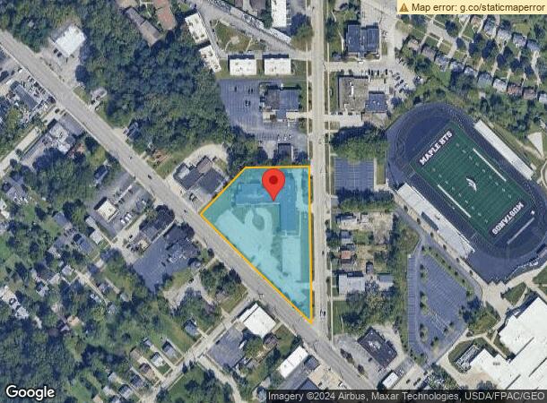  16231 Broadway Ave, Maple Heights, OH Parcel Map