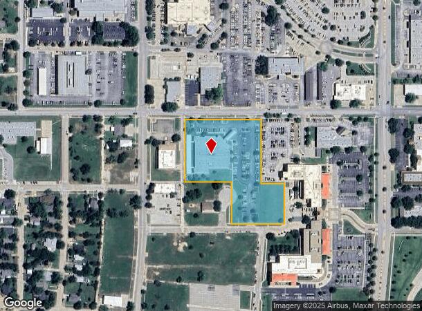  1201 N 18Th St, Abilene, TX Parcel Map