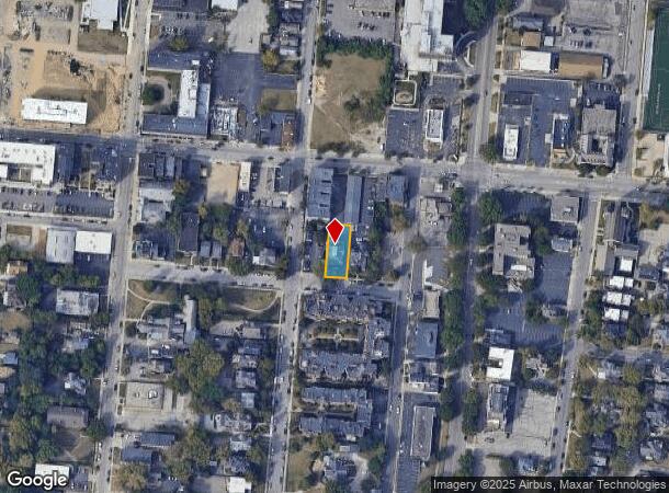  1104 Cross Ln, Cincinnati, OH Parcel Map