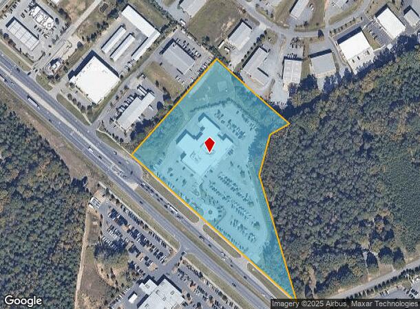 5510 W Highway 74, Monroe, NC Parcel Map