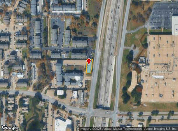  1617 N State Highway 360, Grand Prairie, TX Parcel Map