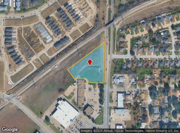5319 Glenview Dr, Haltom City, TX Parcel Map