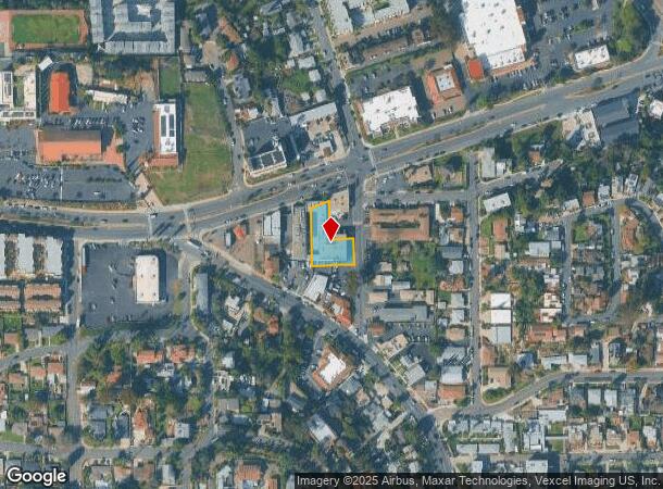  7853 El Cajon Blvd, La Mesa, CA Parcel Map