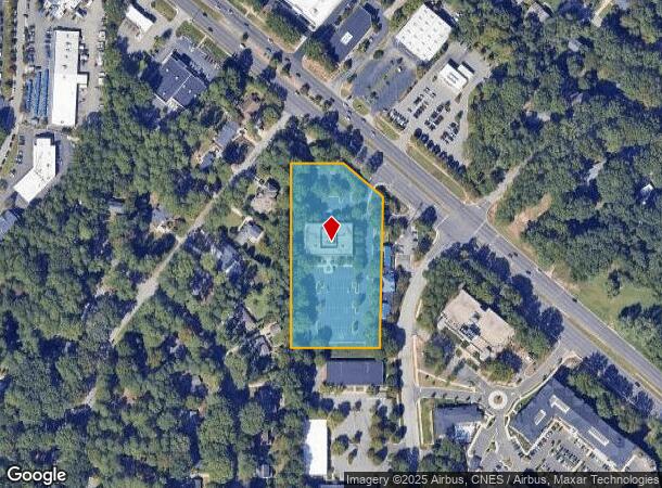  5811 Glenwood Ave, Raleigh, NC Parcel Map