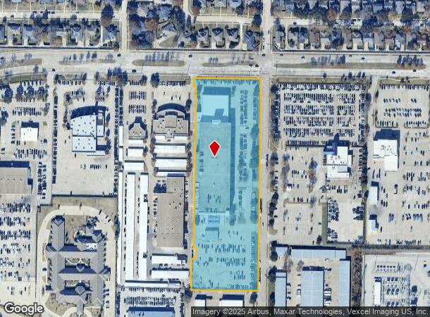 4464 W Plano Pkwy, Plano, TX Parcel Map