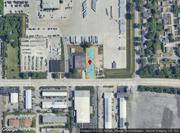 2840 W 167Th St, Markham, IL Parcel Map