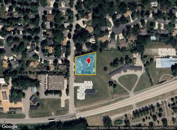  225 Shady Ridge Rd Nw, Hutchinson, MN Parcel Map