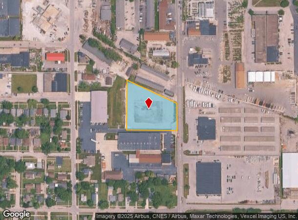 614 N Indiana Ave, Crown Point, IN Parcel Map