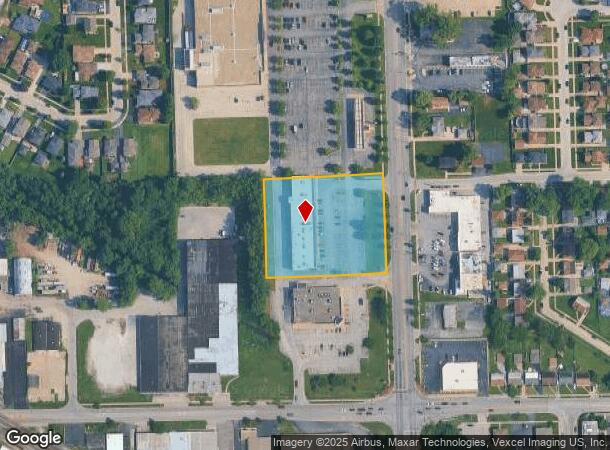12246-12286 S Pulaski Rd, Alsip, IL Parcel Map