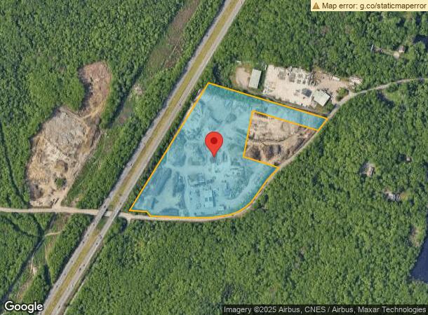  322 Eagleville Rd, Tiverton, RI Parcel Map