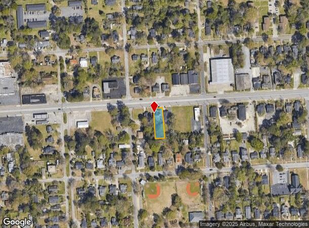 910 W Evans St, Florence, SC Parcel Map