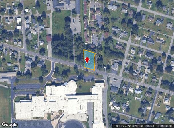 749 Mahoning St, Milton, PA Parcel Map