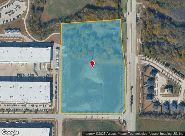  Corporate Dr, Frisco, TX Parcel Map
