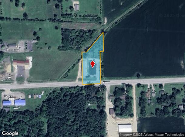  9726 Peet Rd, Chesaning, MI Parcel Map