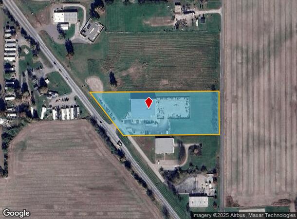 21 N National Rd, Columbus, IN Parcel Map