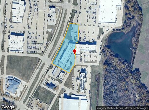  1620 N Hardin Blvd, Mckinney, TX Parcel Map