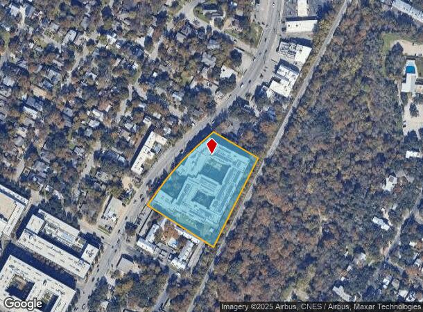  809 S Lamar Blvd, Austin, TX Parcel Map