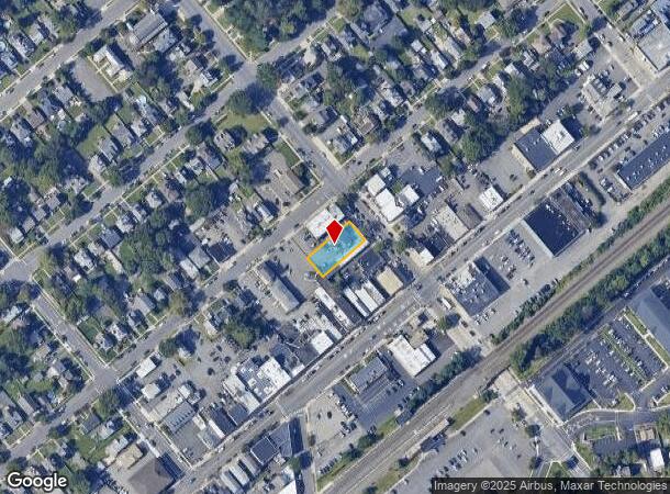 121 N Washington Ave, Dunellen, NJ Parcel Map