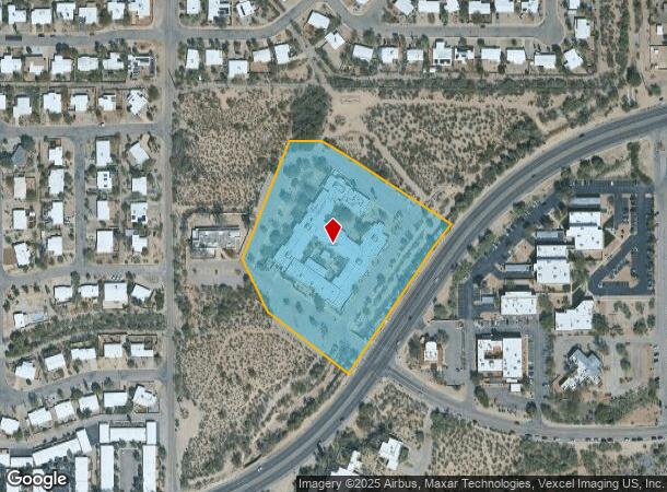  1802 W Saint Marys Rd, Tucson, AZ Parcel Map