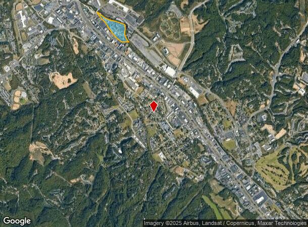  250 Island Dr, Pigeon Forge, TN Parcel Map