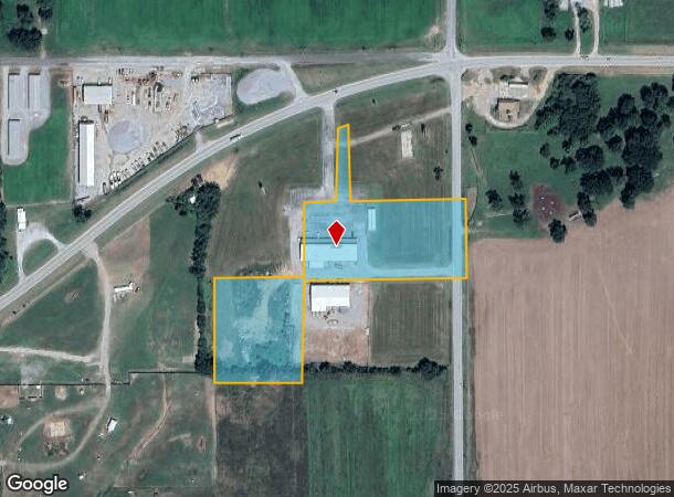  533 E Main St, Adair, OK Parcel Map