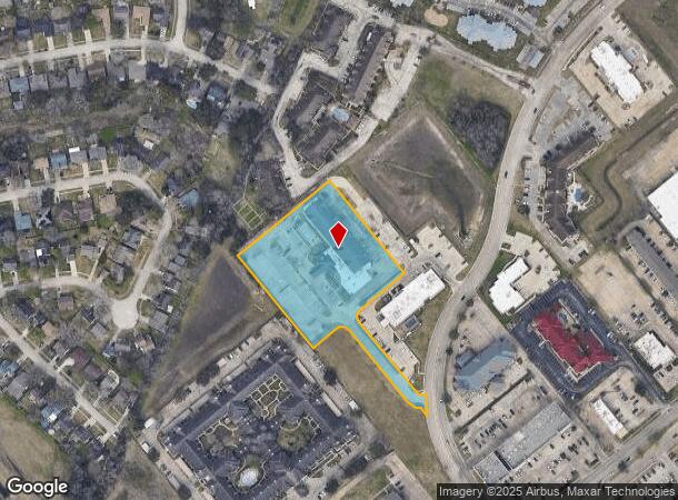 750 W Texas Ave, Webster, TX Parcel Map