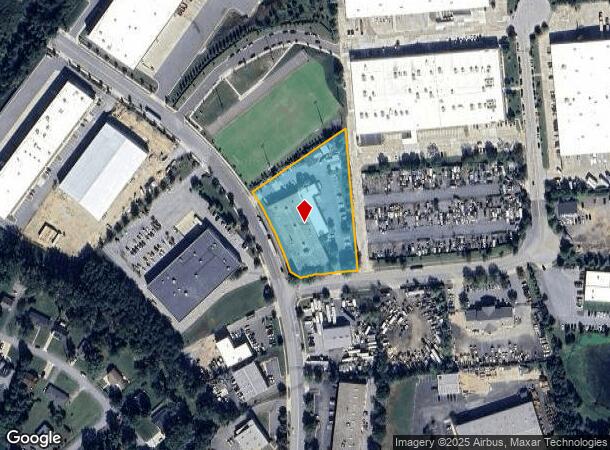 9600 Fallard Ct, Upper Marlboro, MD Parcel Map