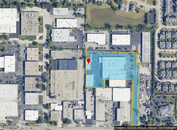 3048 N Lake Ter, Glenview, IL Parcel Map