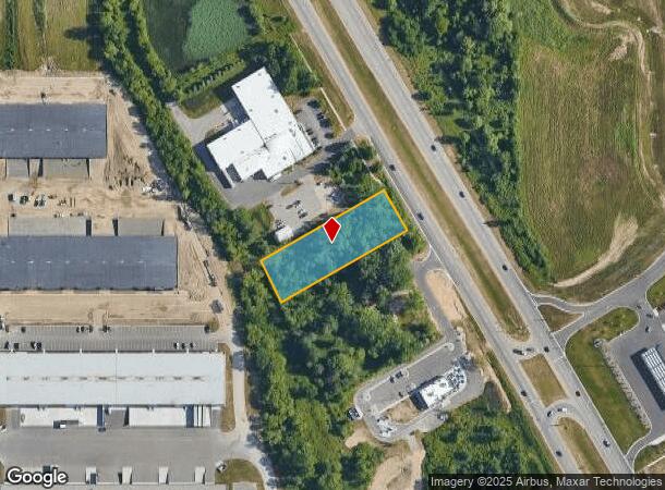  6639 Broadmoor Ave Se, Caledonia, MI Parcel Map