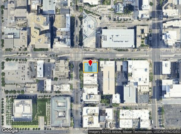  8 E Broadway, Salt Lake City, UT Parcel Map