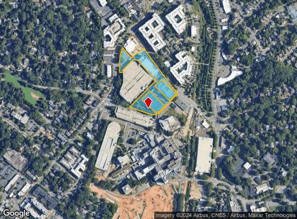  1356 E Morehead St, Charlotte, NC Parcel Map