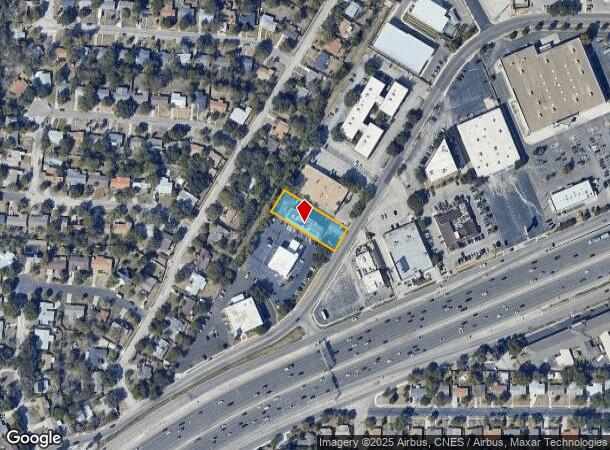  2941 Mossrock, San Antonio, TX Parcel Map