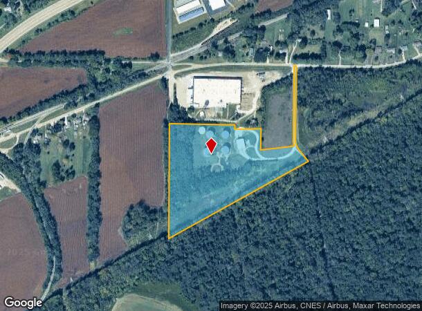  7232 W Wheeler Rd, Mapleton, IL Parcel Map