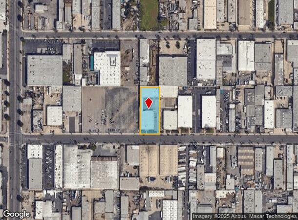 1649 W 132Nd St, Gardena, CA Parcel Map
