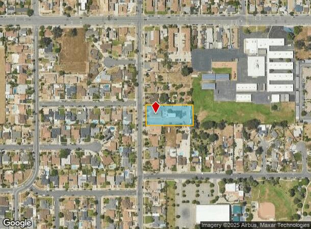  9391 Cypress Ave, Fontana, CA Parcel Map