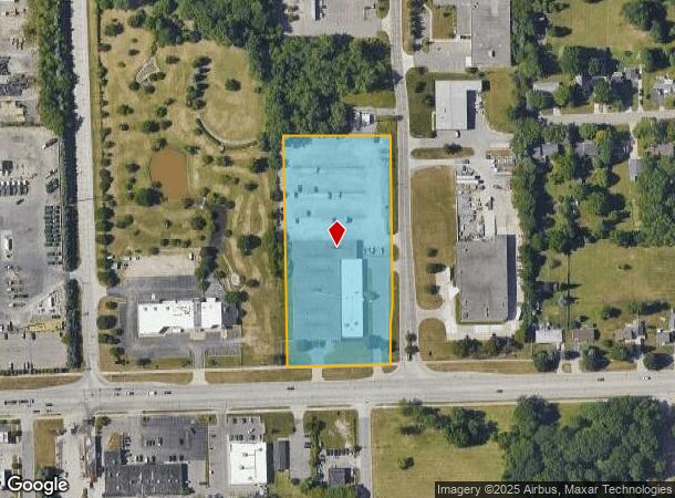 263 E Walton Blvd, Pontiac, MI Parcel Map