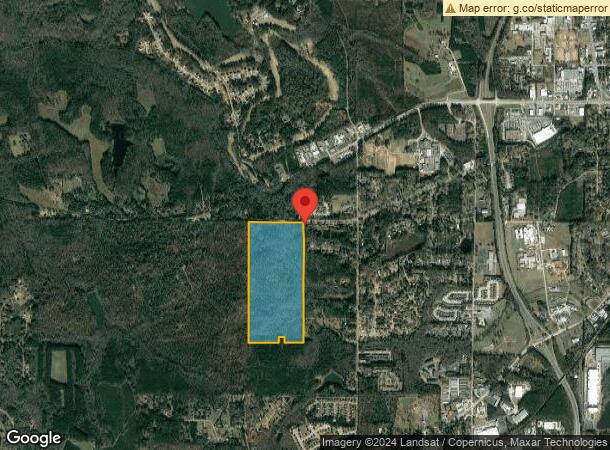  1727 W Poplar St, Griffin, GA Parcel Map