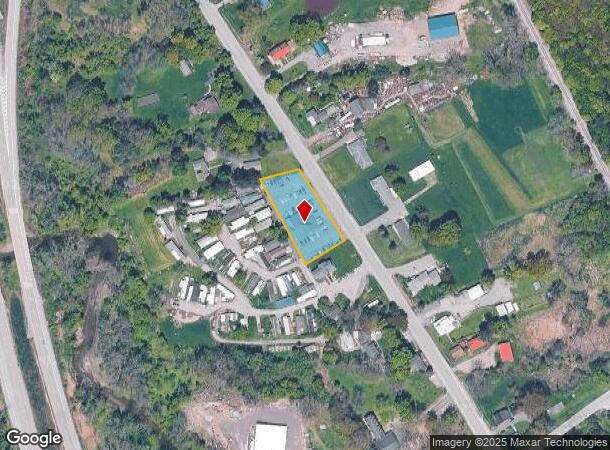 1009 Olean Rd, East Aurora, NY Parcel Map
