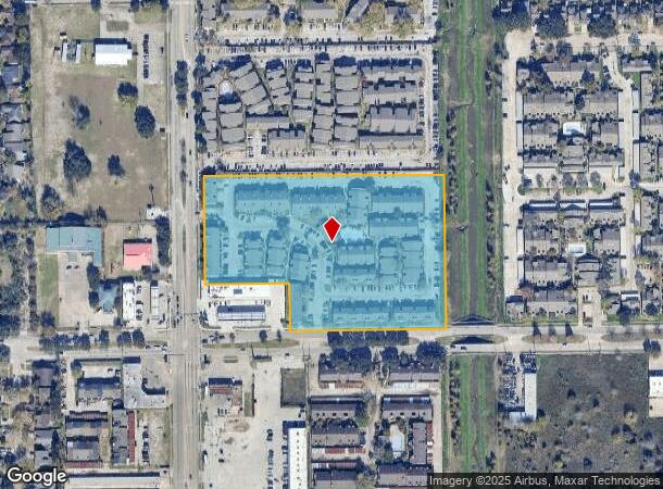  12211 Fondren Rd, Houston, TX Parcel Map