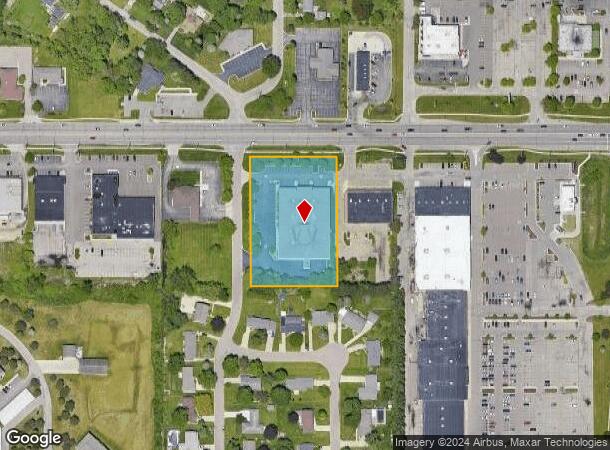  6025 W Saginaw Hwy, Lansing, MI Parcel Map