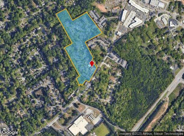  1022 Level Creek Rd, Sugar Hill, GA Parcel Map