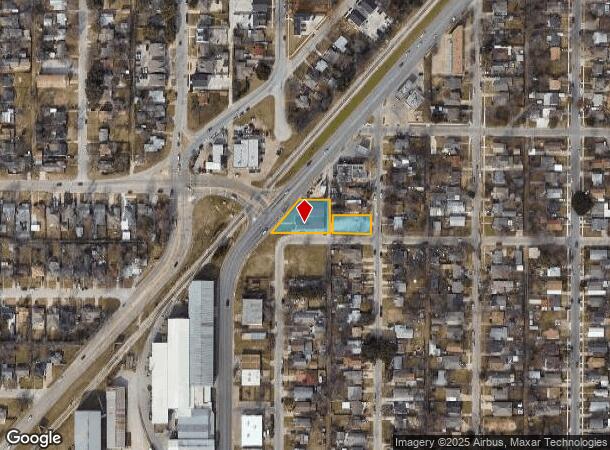 3321 Cleburne Rd, Fort Worth, TX Parcel Map