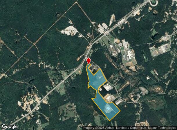  Mineral Springs Rd, Elberton, GA Parcel Map