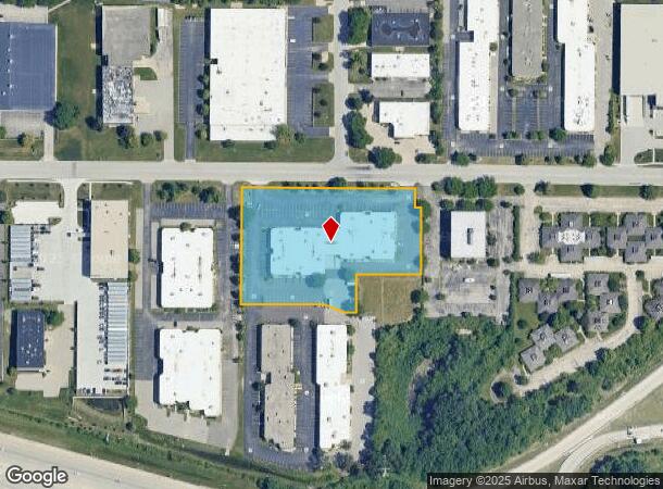  665 Tollgate Rd, Elgin, IL Parcel Map