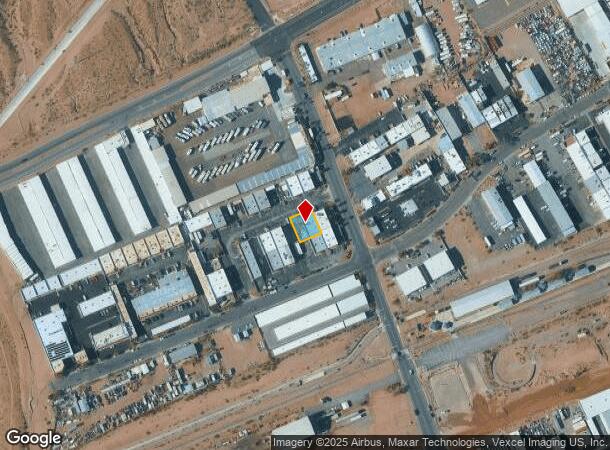  1607 Carse Dr, Boulder City, NV Parcel Map