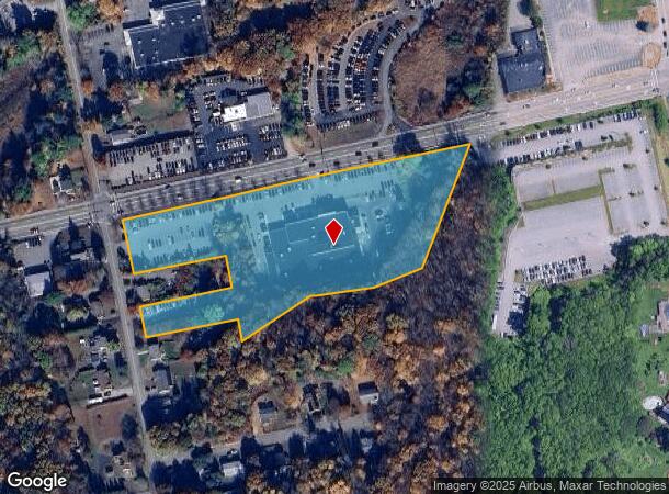  809 Washington St, Auburn, MA Parcel Map